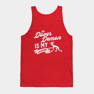 The Dover Demon My Valentine Cute Valentines Day Cryptid Tank Top